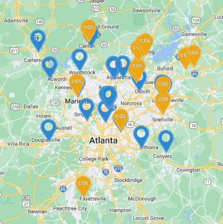 physician locator map