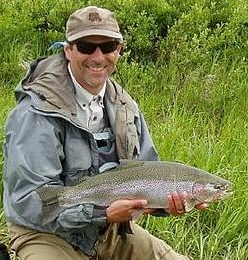 Van M. Fishing - Shows His Catch